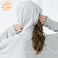 Защита от ультрафиолета Sun Sun - UPF 50+ Солнцезащитная одежда Женская толстовка с длинным рукавом с длинным рукавом